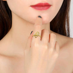 Cute Cat Claw Open Ring
