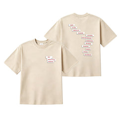 BANGTAN ARIRANG Tour City Route Printed T-Shirt