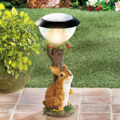 Rabbit Dog Solar Energy Garden Light Decoration