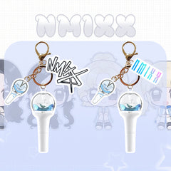 Dolphin Stick Keychain Acrylic Pendant