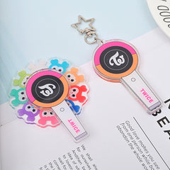 Twice Acrylic Spinning Kite Keychain Pendant