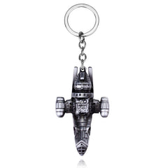 Lovely Comic Robot Logo Keychain