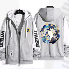 Unisex Game Scaramouche Cosplay Zip Up Jacket