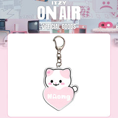 KPOP "ON AIR" Acrylic Keychain Pendant