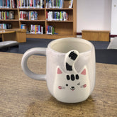 Cartoon Cat Ceramic Mug Gift