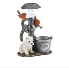 Rabbit Dog Solar Energy Garden Light Decoration