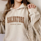 Casual Salvatore Since 1864 Letter Hoodie