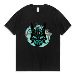 Unisex Xiao Graphic Print Pullover T-shirt