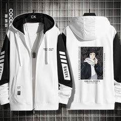 Trendy Anime Zipper Thin Cardigan Hoodie