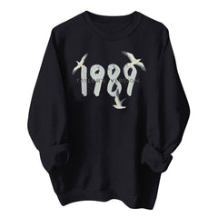Women's Taylor 1989 Print Crew Neck Sweatshirt