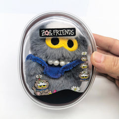 GD Cat PVC Portable Transparent Bag