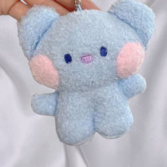 Cartoon Kpop Mini Plush Pendant