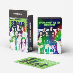 60PCS BM Single MOON Heart Holographic Photocards