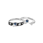 Niche Astronaut Couple Rings