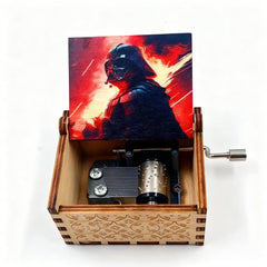 Wooden SW Music Box Ornament