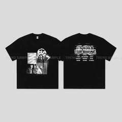 BTS ARIRANG Printed Cotton Washed Short-sleeved T-shirt