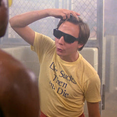 LIFE SUCKS THEN YOU DIE Cotton Short-sleeved T-shirt