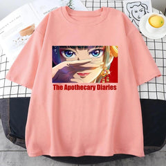 Women's Anime Graphic Printed T-Shirt