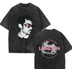 Kiss All The Time Disco Occasionally Vintage Washed T-shirt