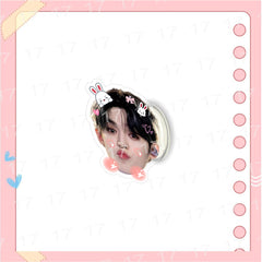 Cute Kpop Acrylic Phone Retractable Bracket