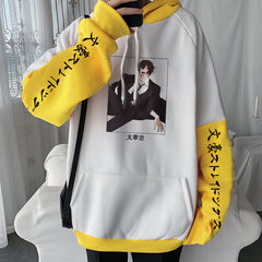 Men's and Women's Anime Dazai Pullover Hoodie