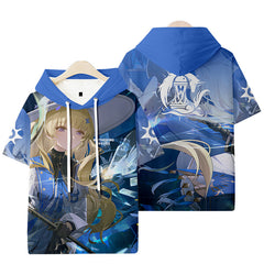 Game Hooded Short Sleeve T-Shirt