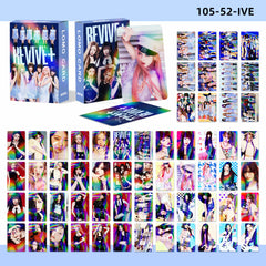 60pcs IVE Album Holographic Photocard