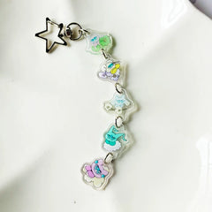 RV Acrylic Pendant Keychain