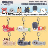 "RIIZING LOUD" Prayer Fish Acrylic Keychain