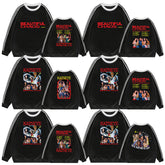 KPOP BEAUTIFUL CHAOS Round Neck Pullover Sweatshirt