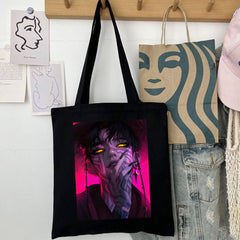 KPDH Poster Printed Zipper Tote Bag