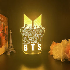 BANGTAN USB Colorful Night Light