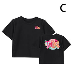KPOP ReadyToBe Letter Short-sleeved T-shirt