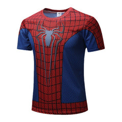 Trendy Men's Comic Slim Fit Short Sleeved T-shirt