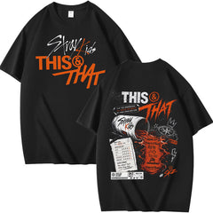 SKZ This & That Choreography Printed Short Sleeve T-Shirt