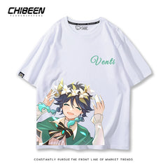 Game Venti Barbatos Short-sleeved T-shirt