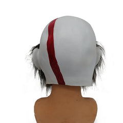 Kratos Cosplay Latex Mask Props