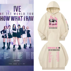 IVE World Tour Cotton Loose Hoodie