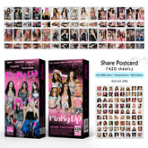 KATSEYE Album PINKY UP Postcard Stickers