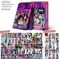 92 KPOP Album DRIP Card Collection