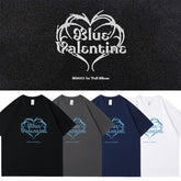 BlueValentine Album LOGO Short-sleeved T-shirt