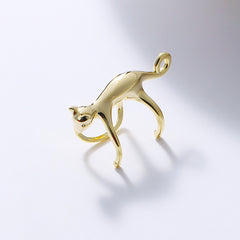 Creative Cat Shape Ear Cuff A Pair