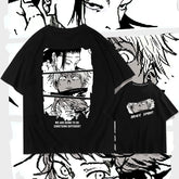 Trendy Anime Print Cotton Short Sleeve T-Shirt
