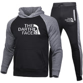 Trendy Sports Men's Casual Hoodie and Pants Co-ords