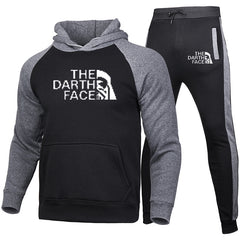 Trendy Sports Men's Casual Hoodie and Pants Co-ords