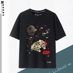 Men's Comic Loose Short-sleeved T-shirt