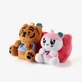 Kpop Cartoon Tiger Rabbit Plush Toy Doll Pendant