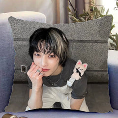 I.N Photo Double-sided Throw Pillow