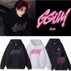 KPOP Letter Printed Pullover Hoodie