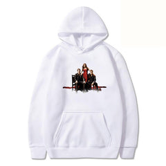 TVD Logo Printed Casual Hoodie